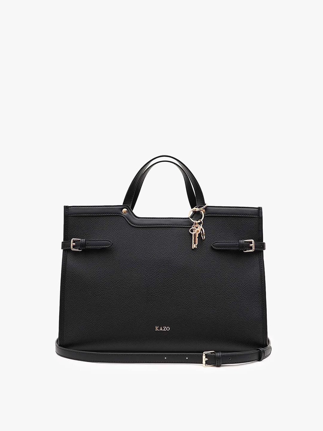 Kazo Women Textured Structured Handheld Bag-picture-14