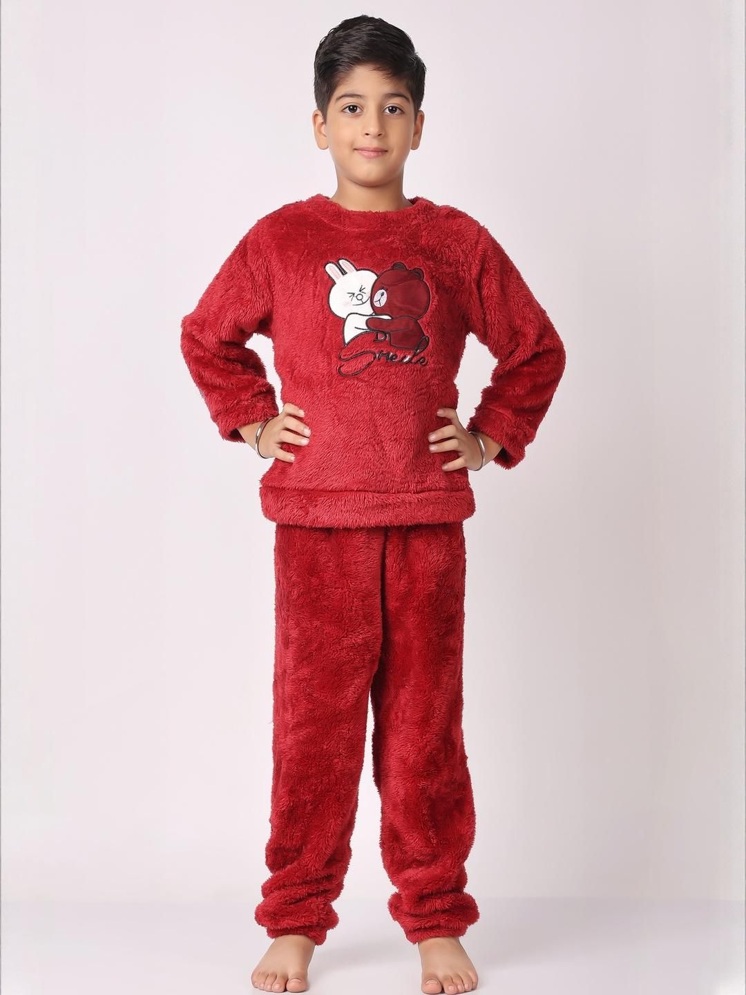 FITIN OUTFIT Boys Red Clothing Set-picture-15