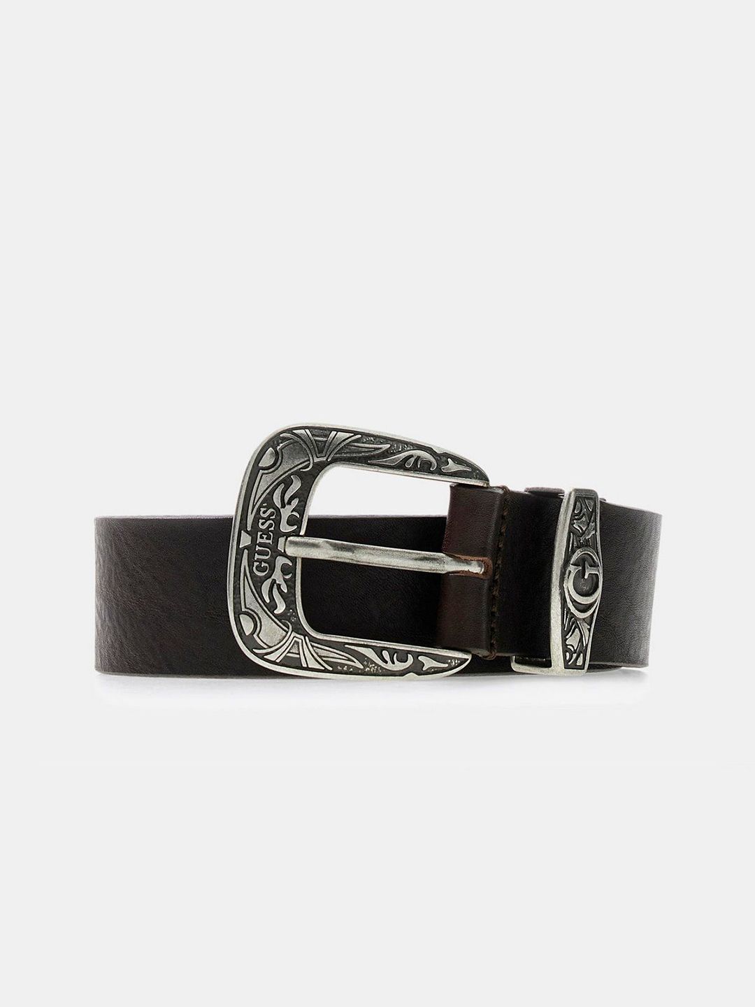 GUESS Men Textured Leather Formal Belt-image-45