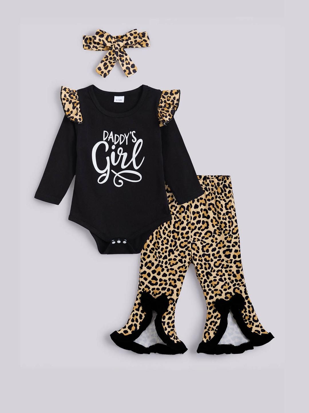 hopscotch 2-Pc Typography Onesie & Pants-picture-19