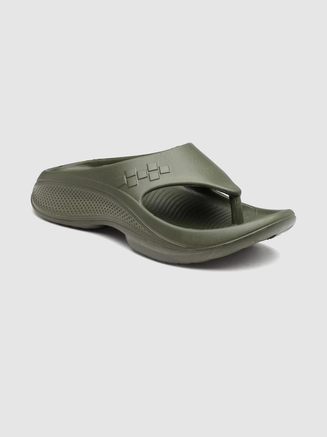 SZN Men Olive Flip Flops-picture-44