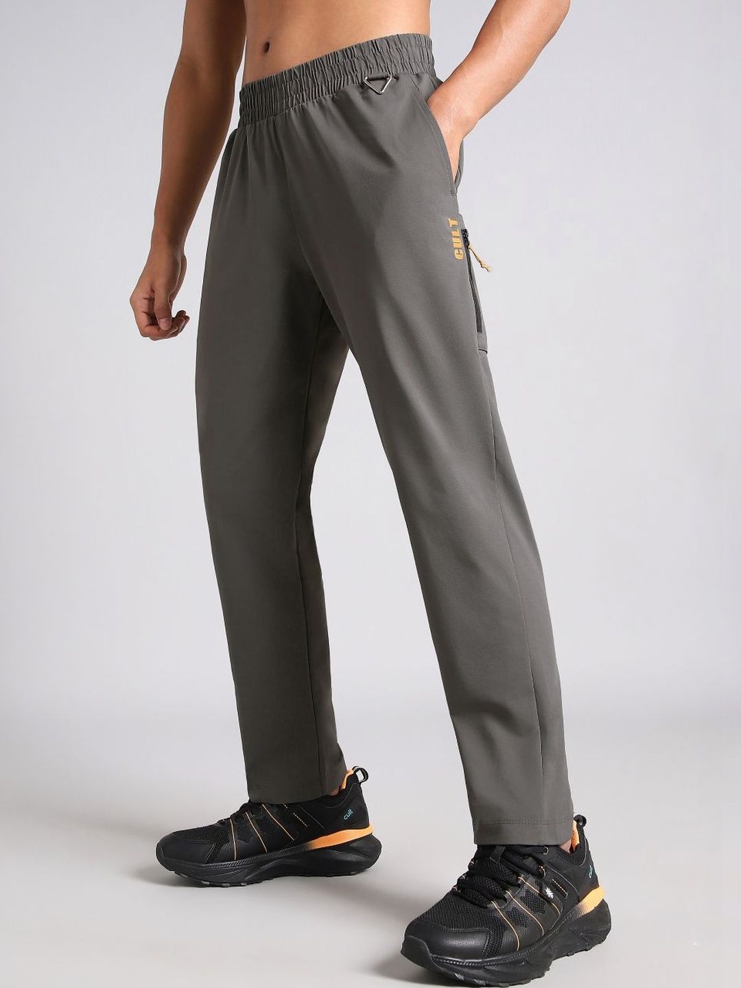 CULT Men Dark Grey Airport Travel Trackpants-picture-25