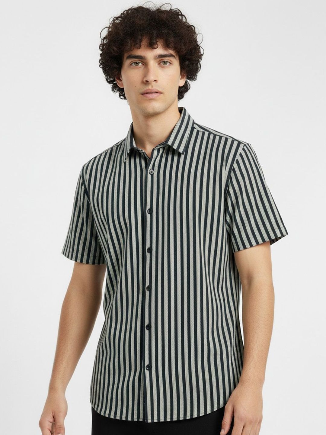 glitchez Men Classic Printed Casual Shirt-image-28