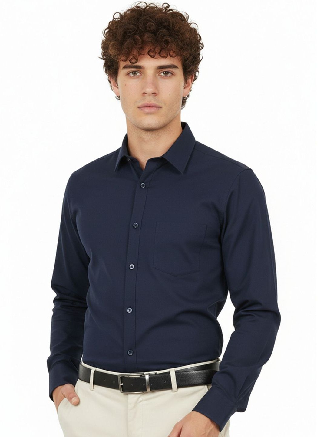 XENOR Men Slim Fit Formal Shirt-picture-10