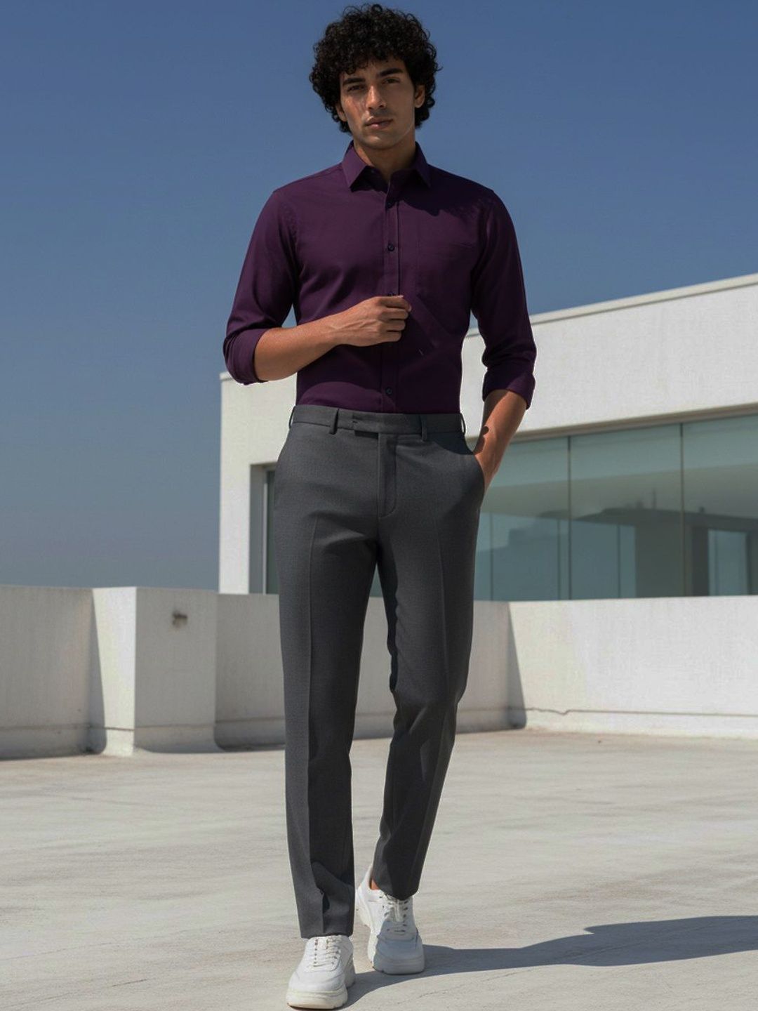 XENOR Men Slim Fit Formal Shirt-picture-18