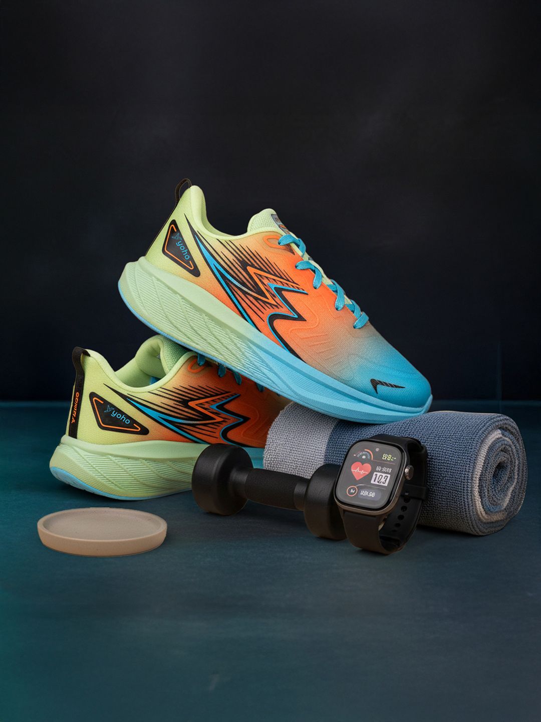 yoho Men Colourblocked Slip-On Sneakers-picture-32