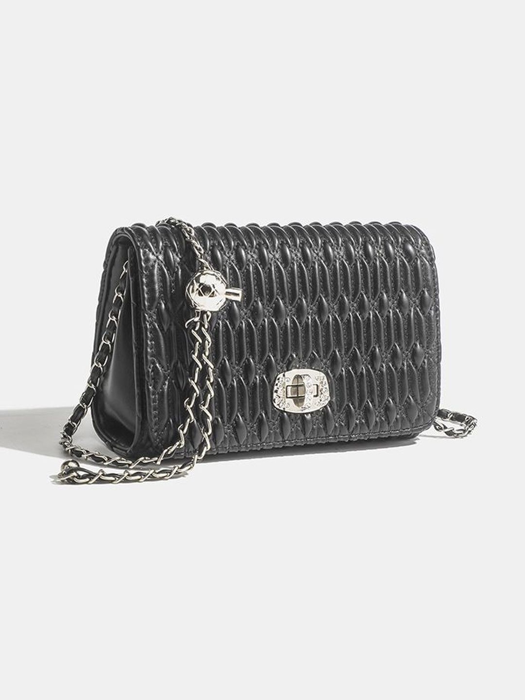 CORSICA Textured PU Sling Bag with Quilted-picture-32