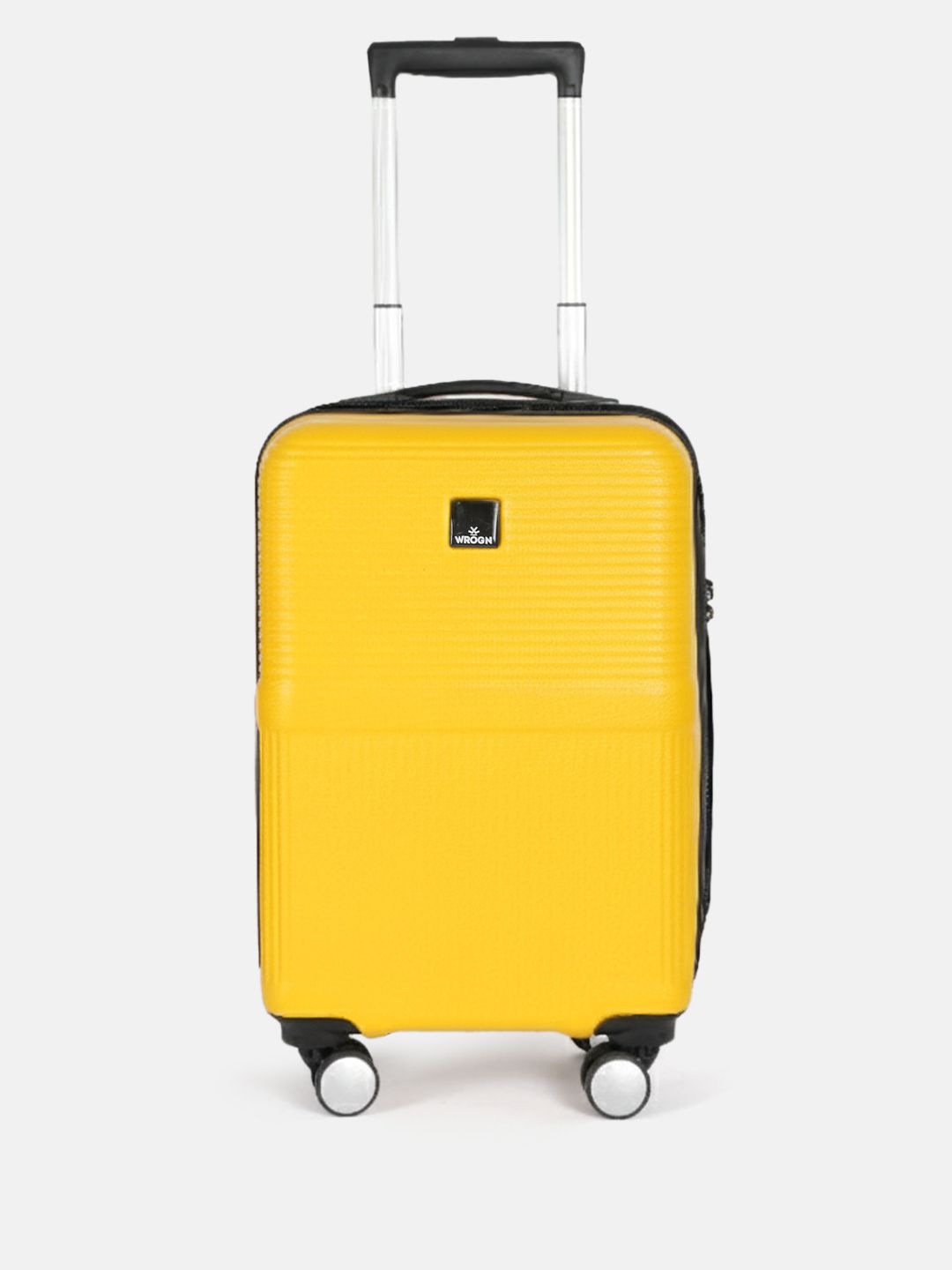 WROGN Unisex Textured 360 Degree Rotation Cabin Trolley Bags - 37L-picture-26