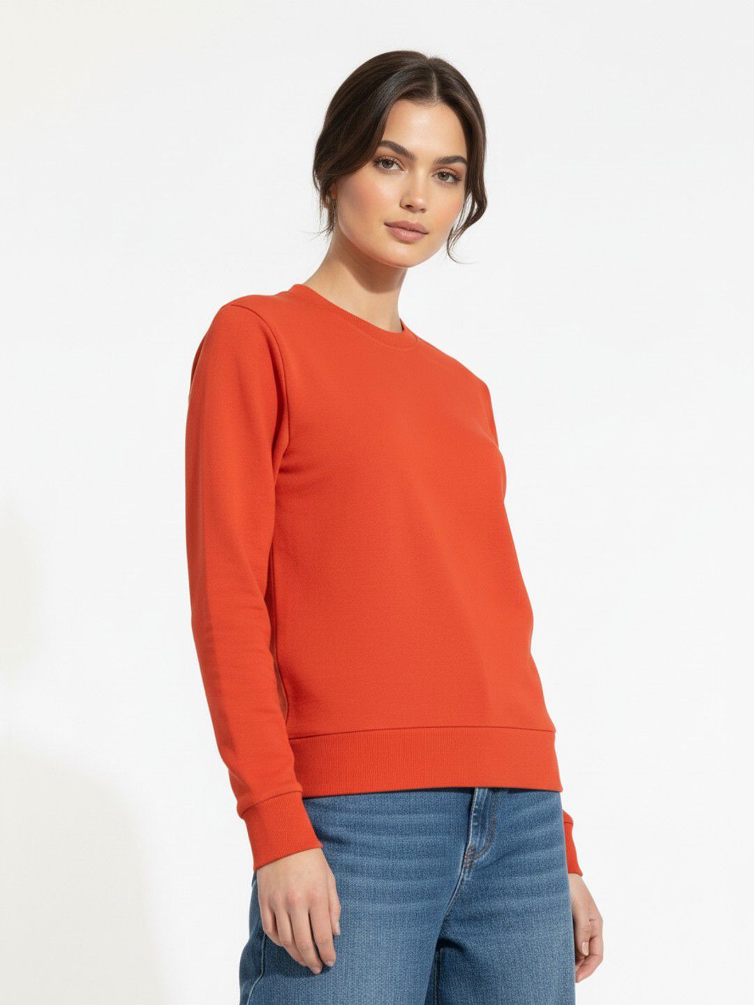 glitchez Round Neck Fleece Sweatshirt-picture-14