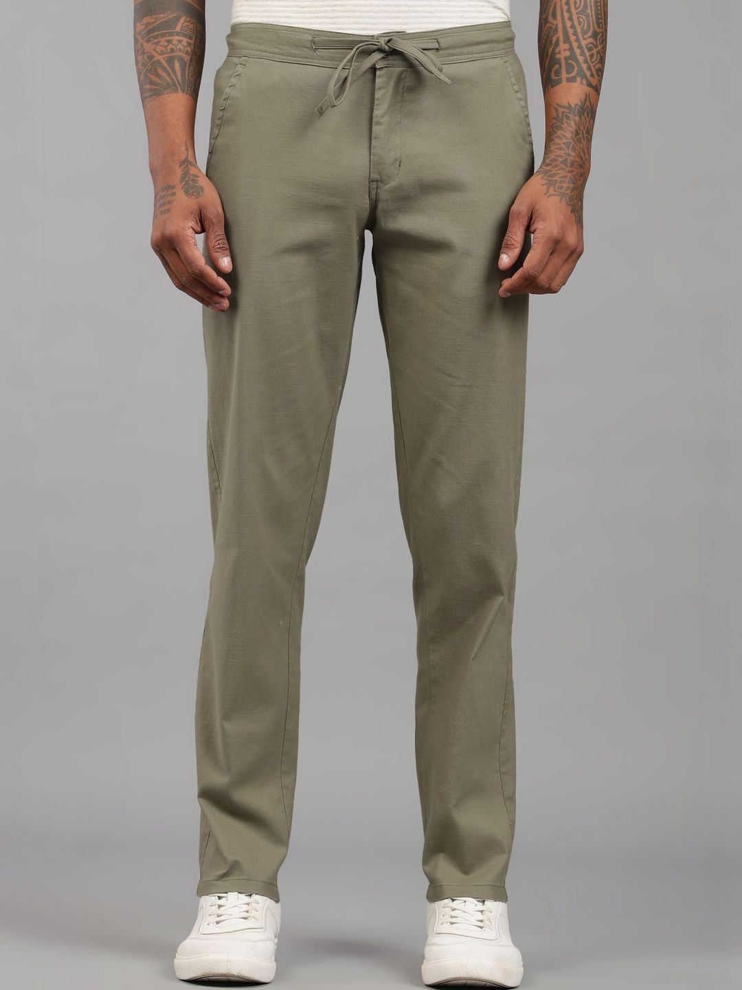 FABRIPPLE Men Original Loose Fit Easy Wash Trousers-picture-25