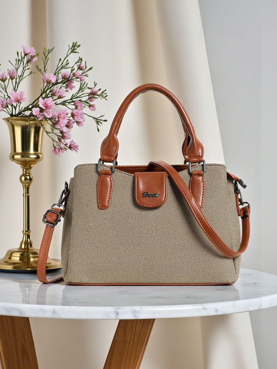 Exotic Textured PU Structured Handheld Bag-picture-11