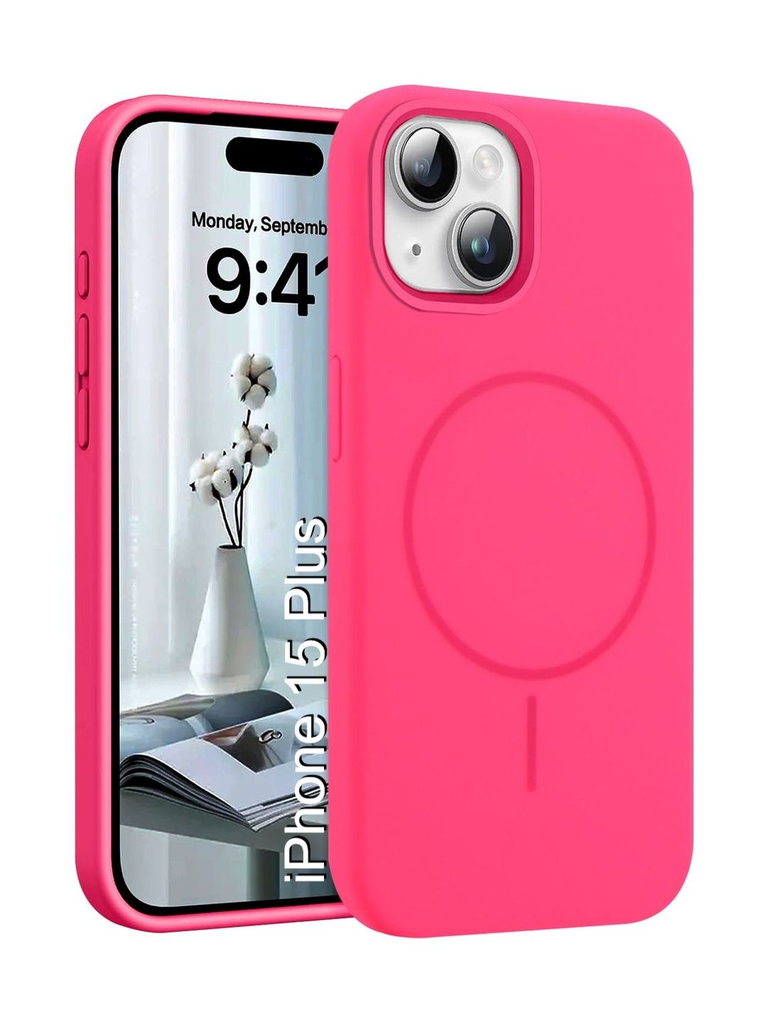 Luxury Kase Solid Printed iPhone 15 Plus Back Case Mobile Accessories-picture-31