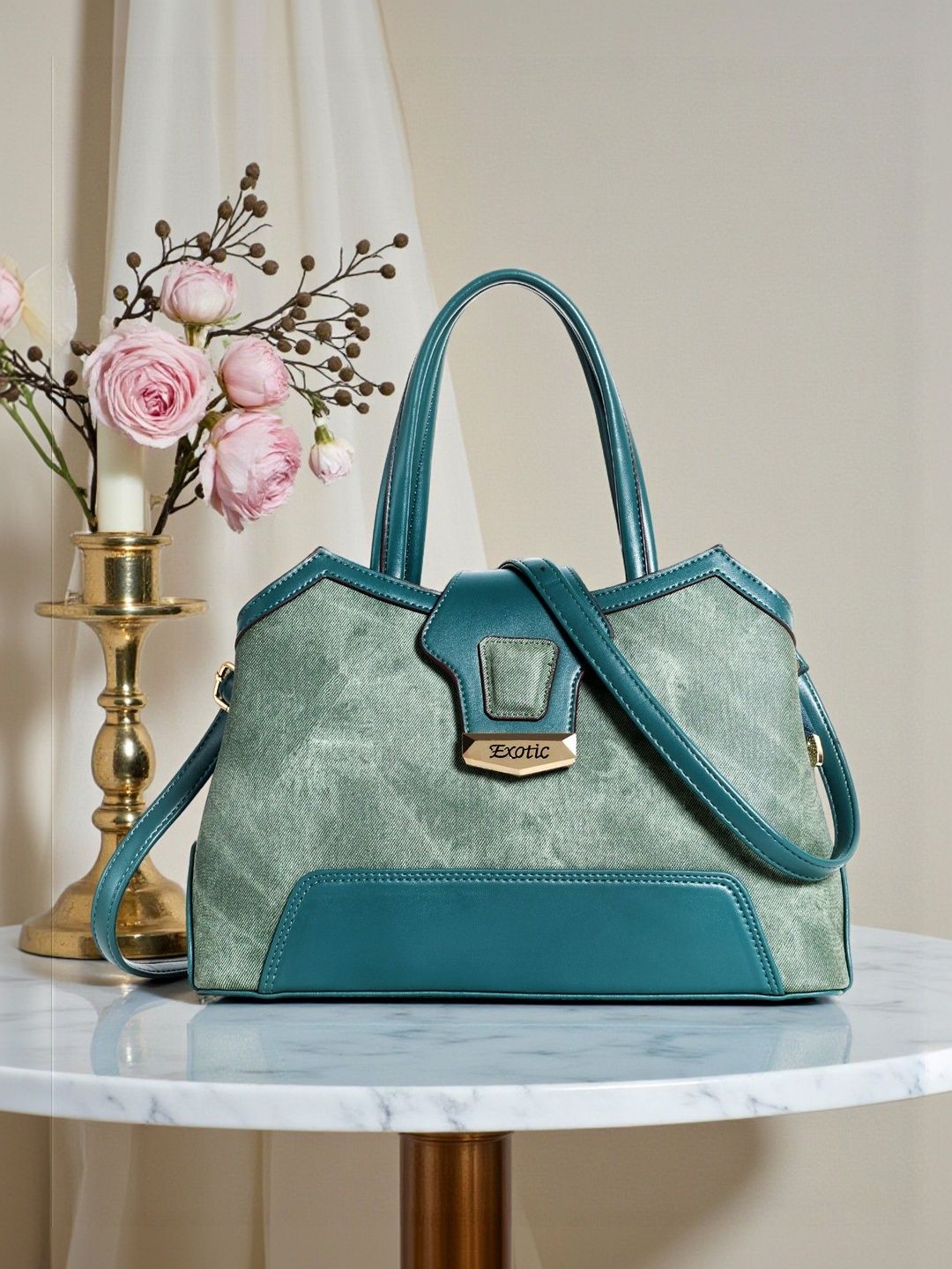 Exotic Textured PU Structured Handheld Bag-picture-39