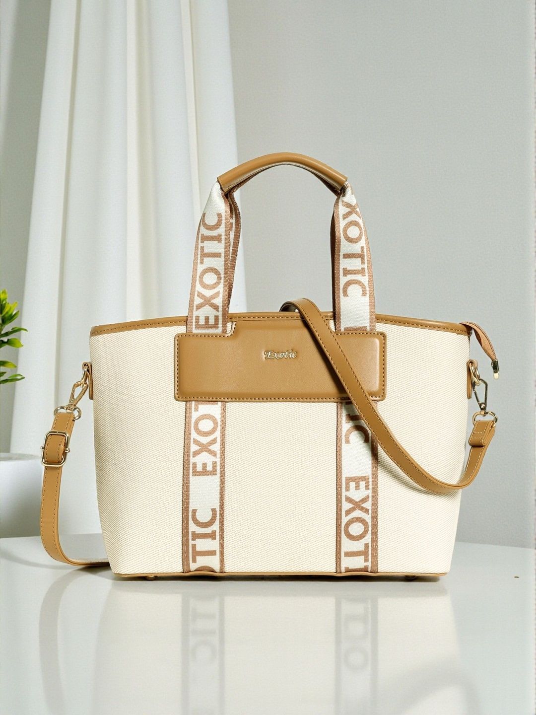 Exotic PU Structured Tote Bag-picture-27