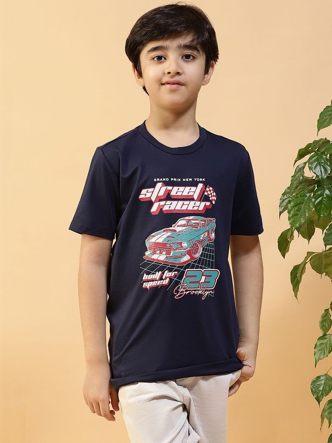 KIZA Unisex Kids Printed T-shirt with Shorts-picture-14