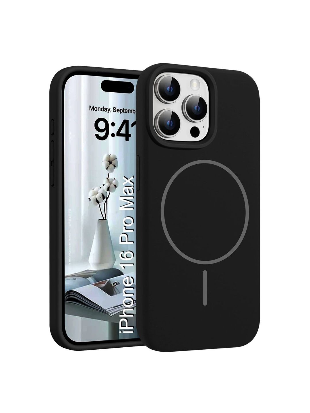 Luxury Kase Solid Printed iPhone 16 Pro Max Back Case Mobile Accessories-picture-22