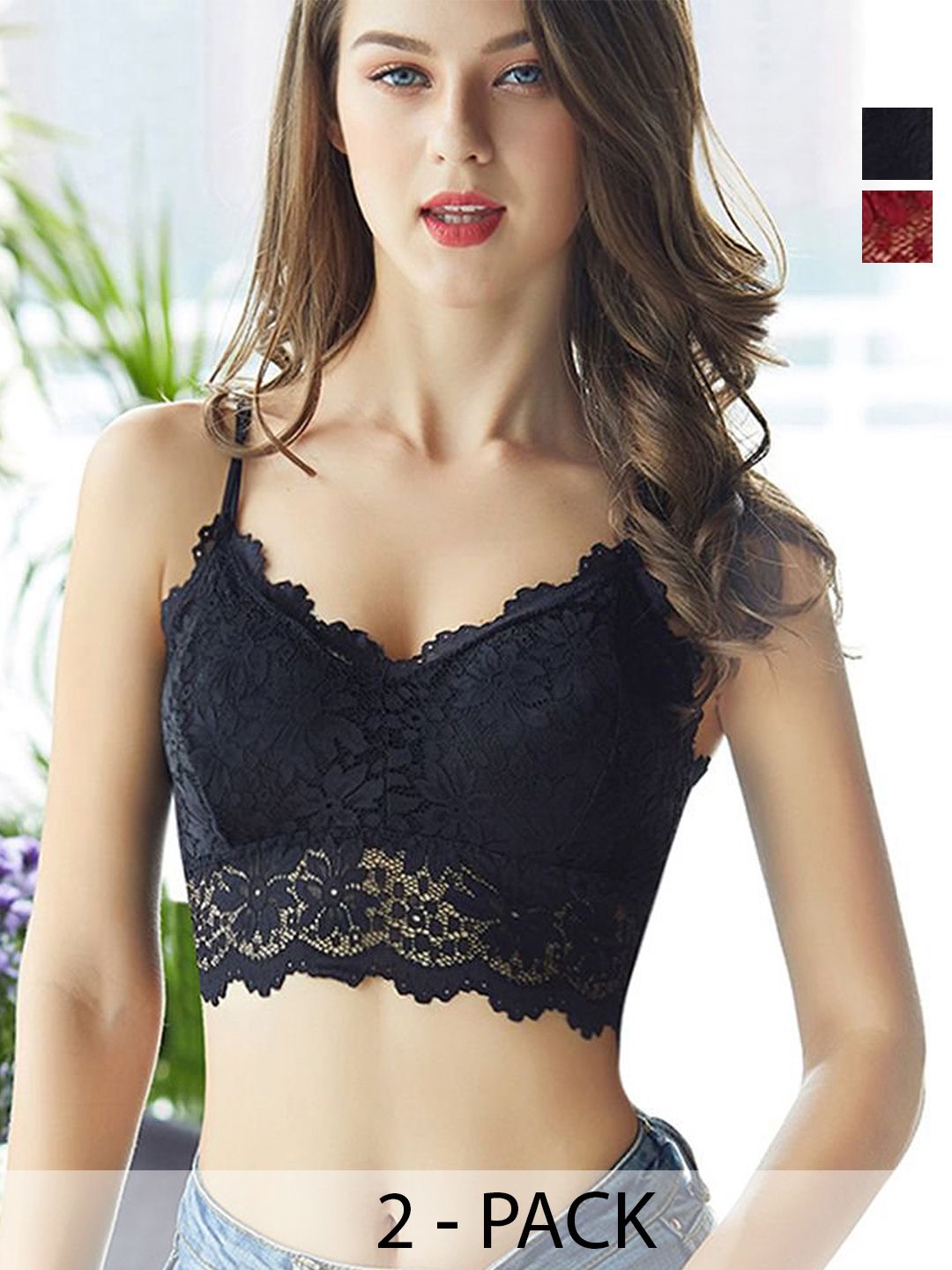 NITYA ART N CRAFT Floral Bralette Bra Full Coverage Lightly Padded-picture-28