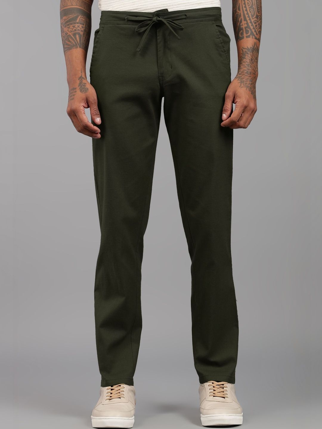 FABRIPPLE Men Original Loose Fit Easy Wash Trousers-picture-30