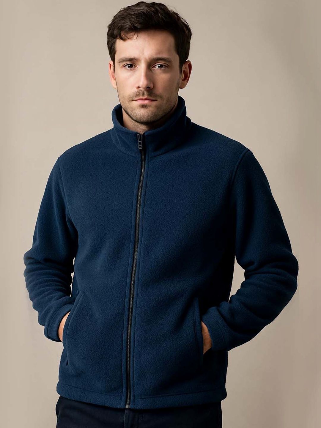 Organic Chics Men Woollen Lightweight Sporty Jacket-picture-44
