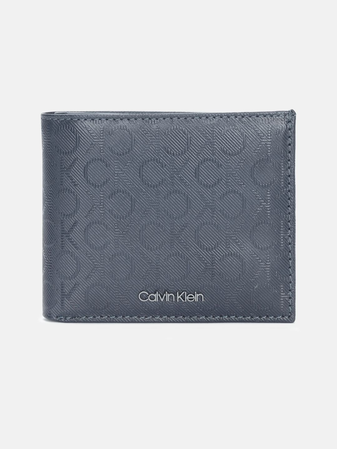 Calvin Klein Men Printed Leather Two Fold Wallet-picture-37