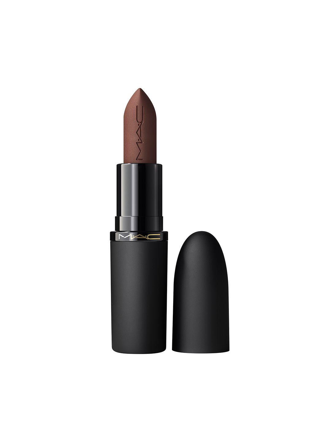 M.A.C Powder Kiss Hazy Matte Lipstick - Chestnut-picture-39
