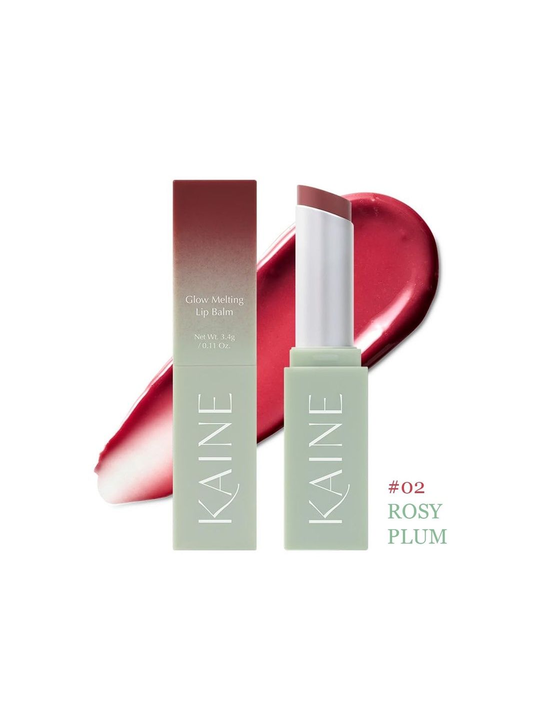 KAINE Glow Melting Moisturizing Lip Balm - Rosy Plum 02-picture-10