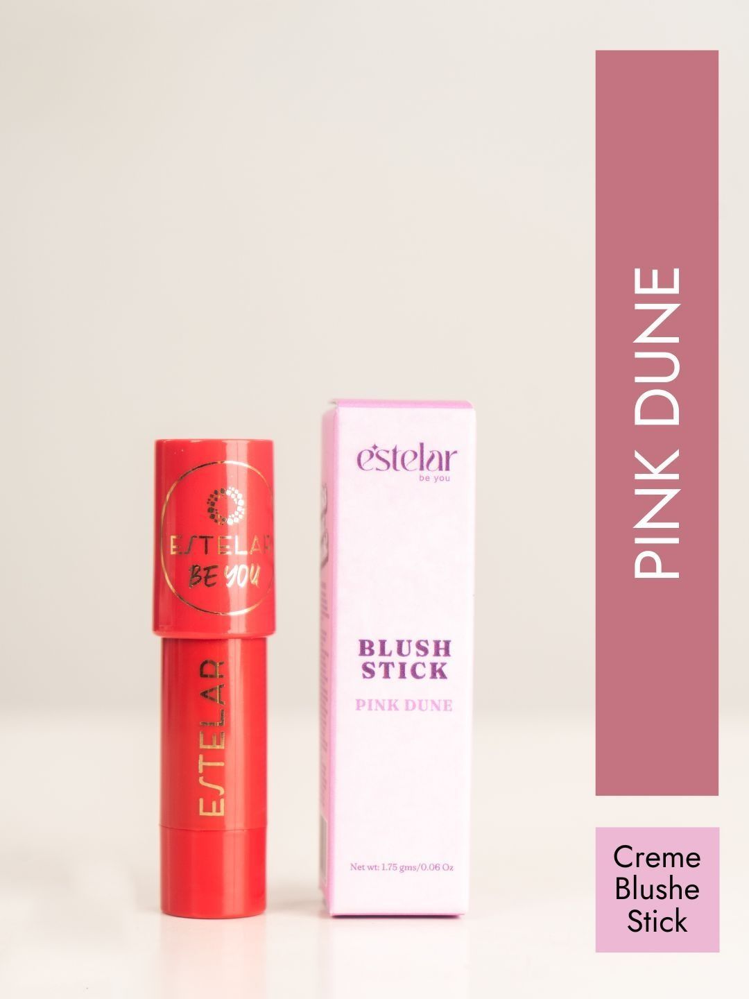Estelar Blush Stick With Shea Butter & Almond Oil - 1.75 g - Pink Dune-picture-38