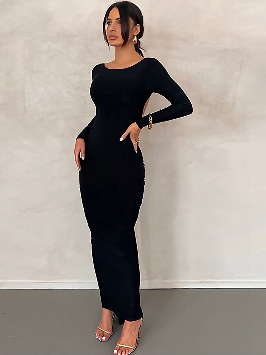 Zucchini Bodycon Maxi Dress view 2