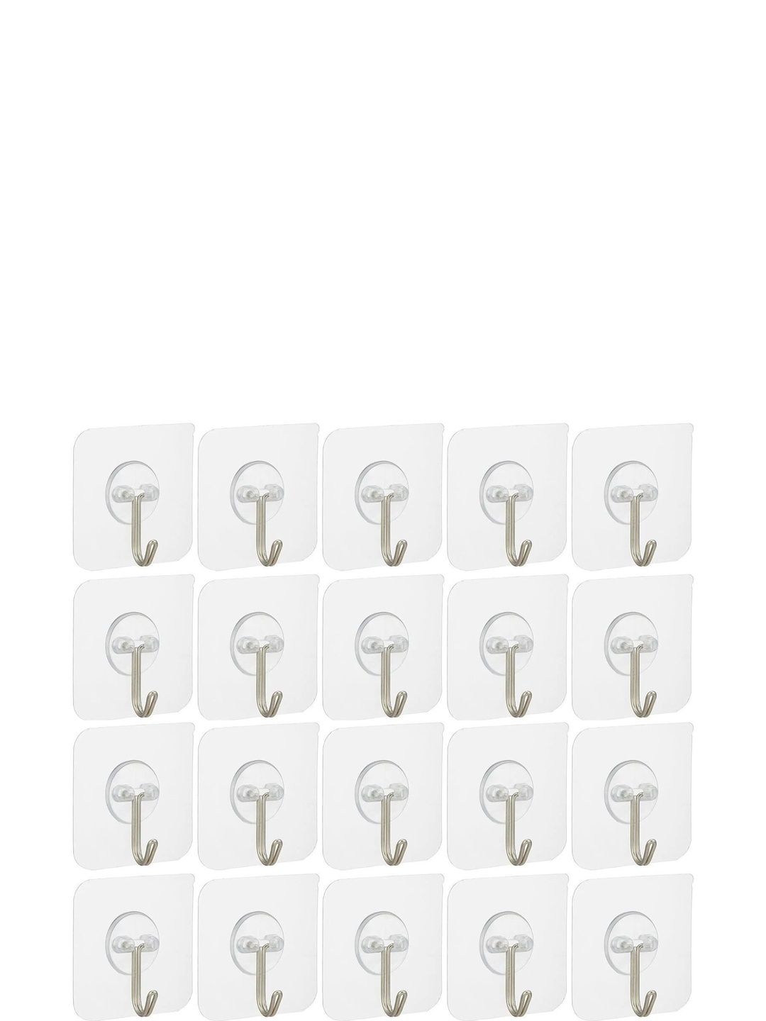 REDCARP 20-Pcs Transparent Rubber Hooks and Holders-picture-28