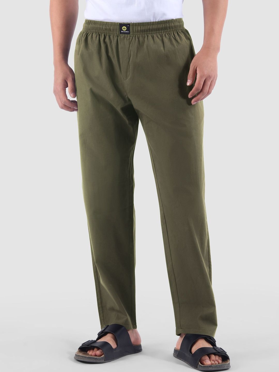Beyoung Men Mid Rise Lounge Pants-picture-47