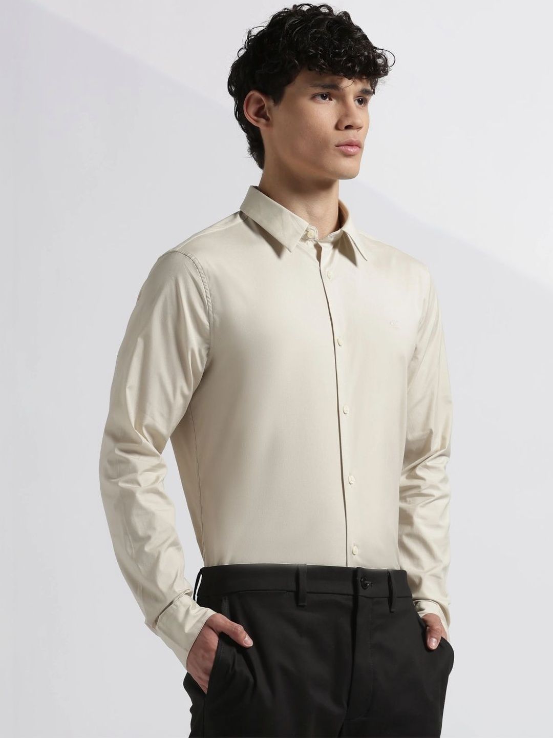 Calvin Klein Jeans Men Slim Fit Formal Shirt-picture-13