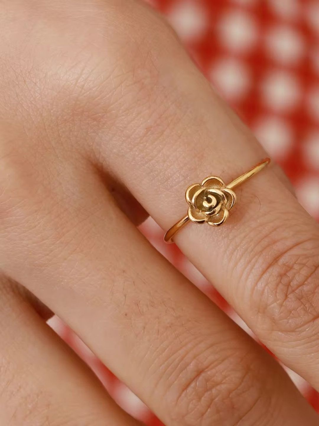 Svarn Jewels Women 18K Gold-Plated Finger ring-picture-28