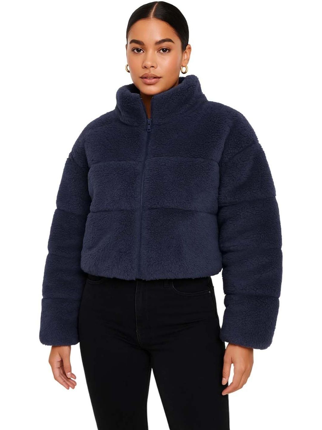 Stylecast X Kotty Women Crop Puffer Jacket-picture-26