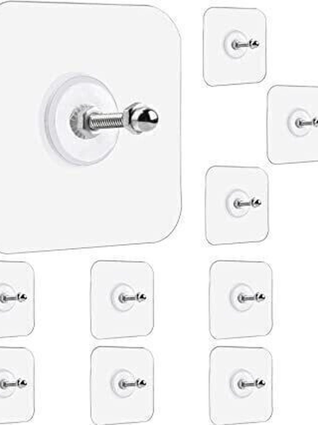 REDCARP 14-Pcs White Hooks and Holders-picture-37