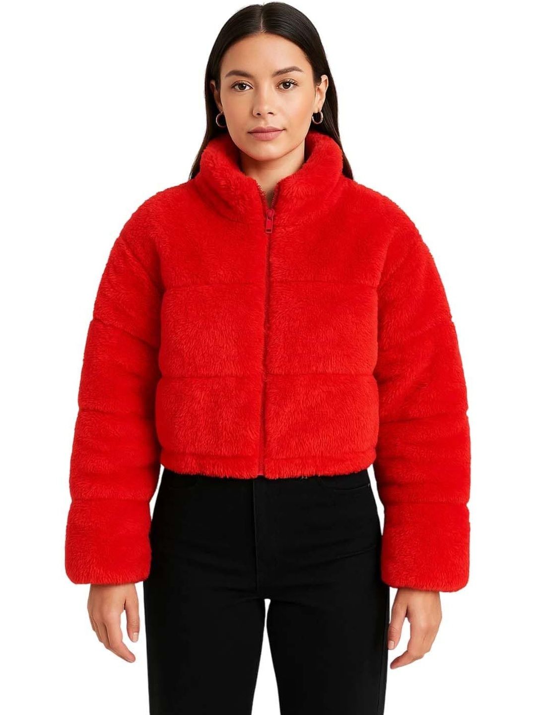 Stylecast X Kotty Women Crop Puffer Jacket-picture-24