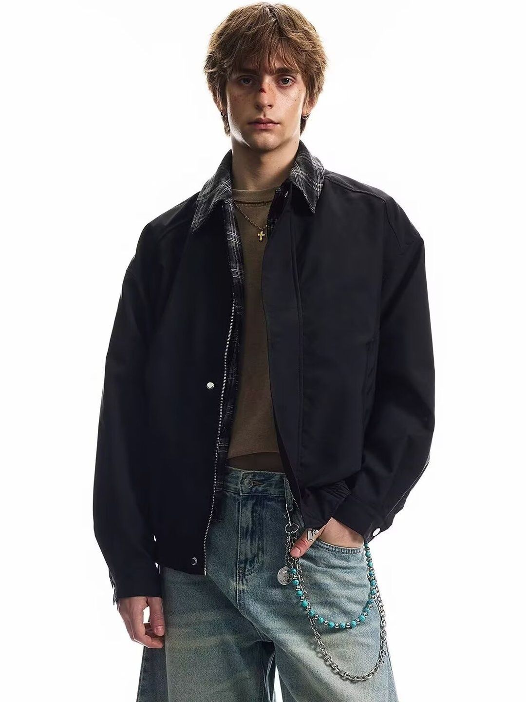 HERE&NOW Men Bomber Jacket-picture-35