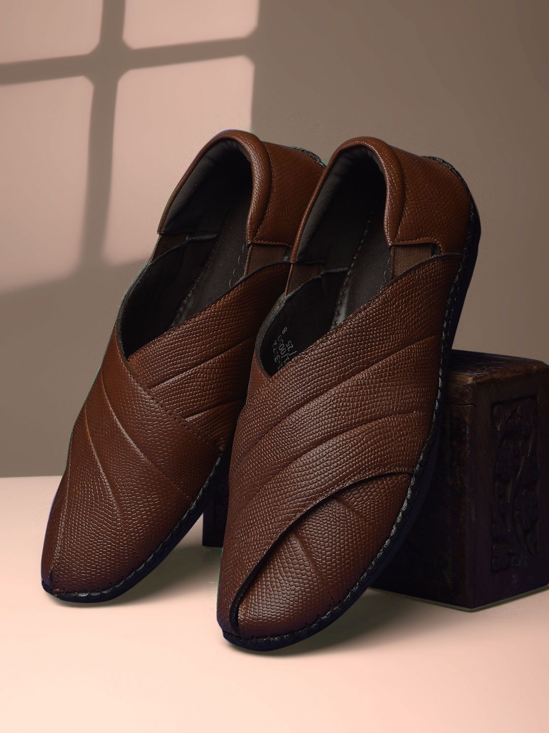 Bata Men Textured Loafers-picture-39