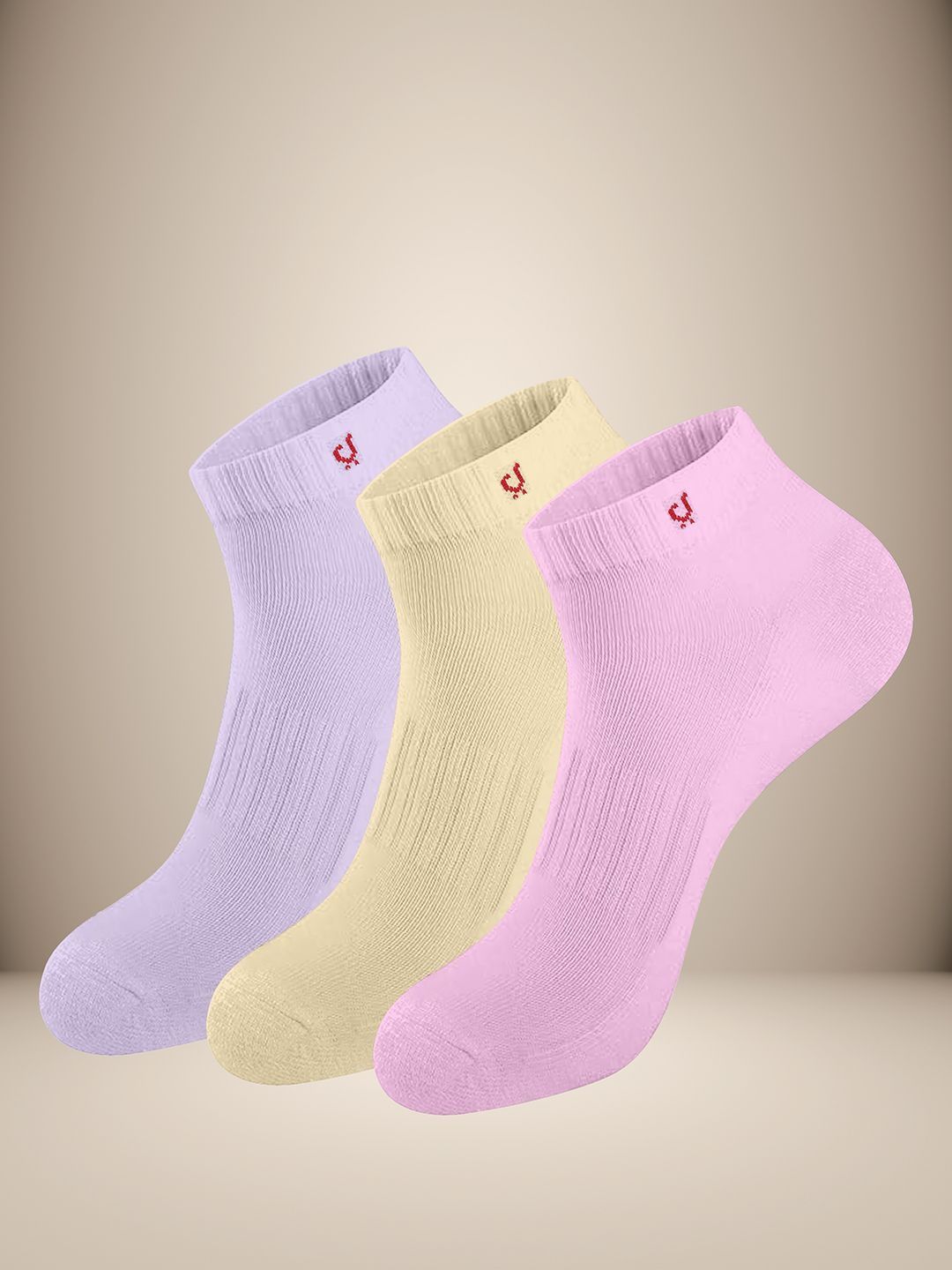 Trendmalls Unisex Pack of 3 Ankle Length Sneaker Socks-picture-28