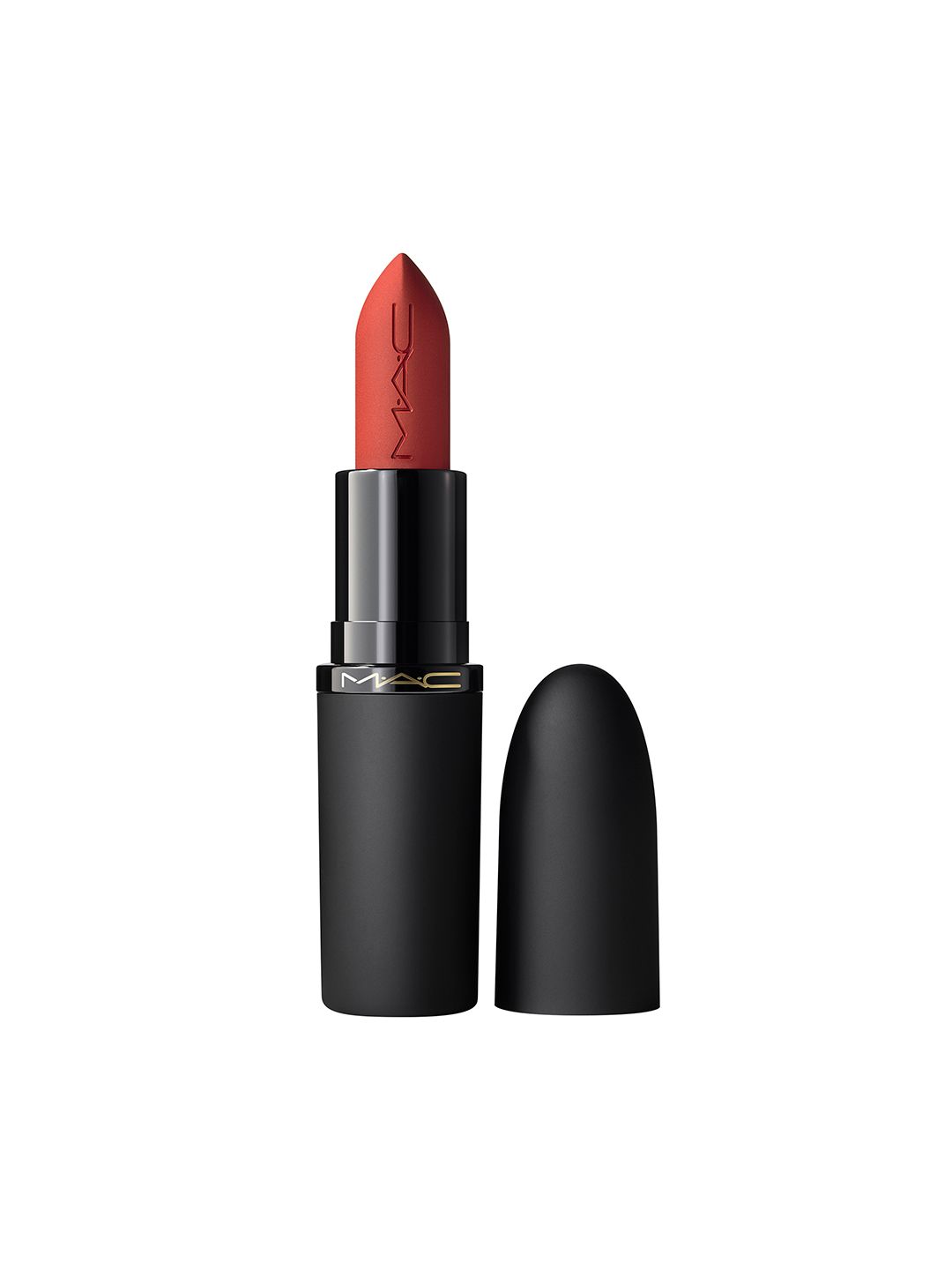 M.A.C Powder Kiss Hazy Matte Lipstick - Devoted To Chili-picture-37