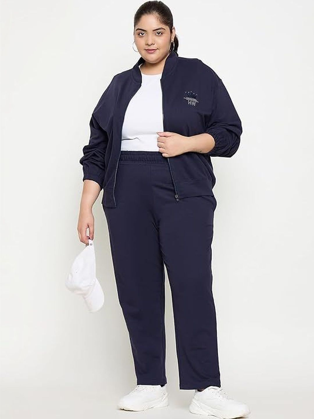 Hang and wear Women Mock Collar Neck Tracksuits-picture-17