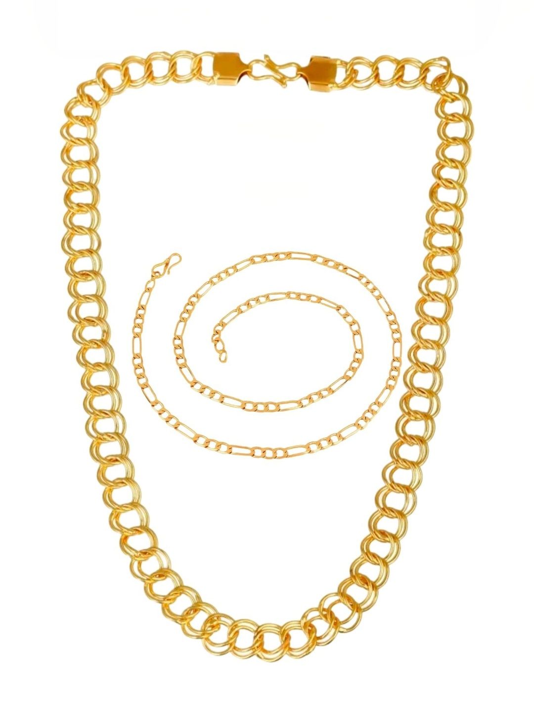 SHREE JU Men Brass Gold-Plated Chain-picture-28