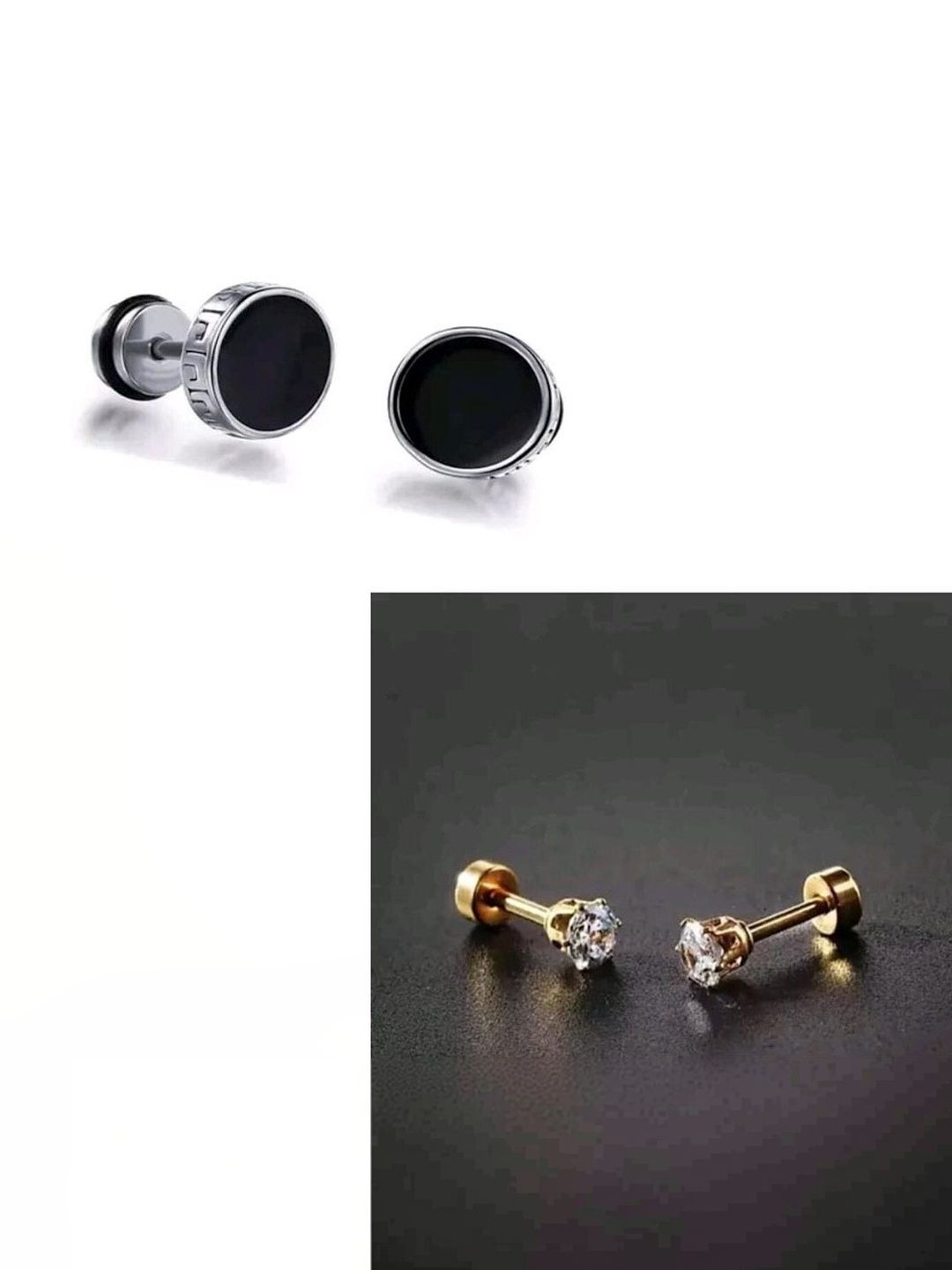 Checks & Squires Circular Studs Earrings-picture-10