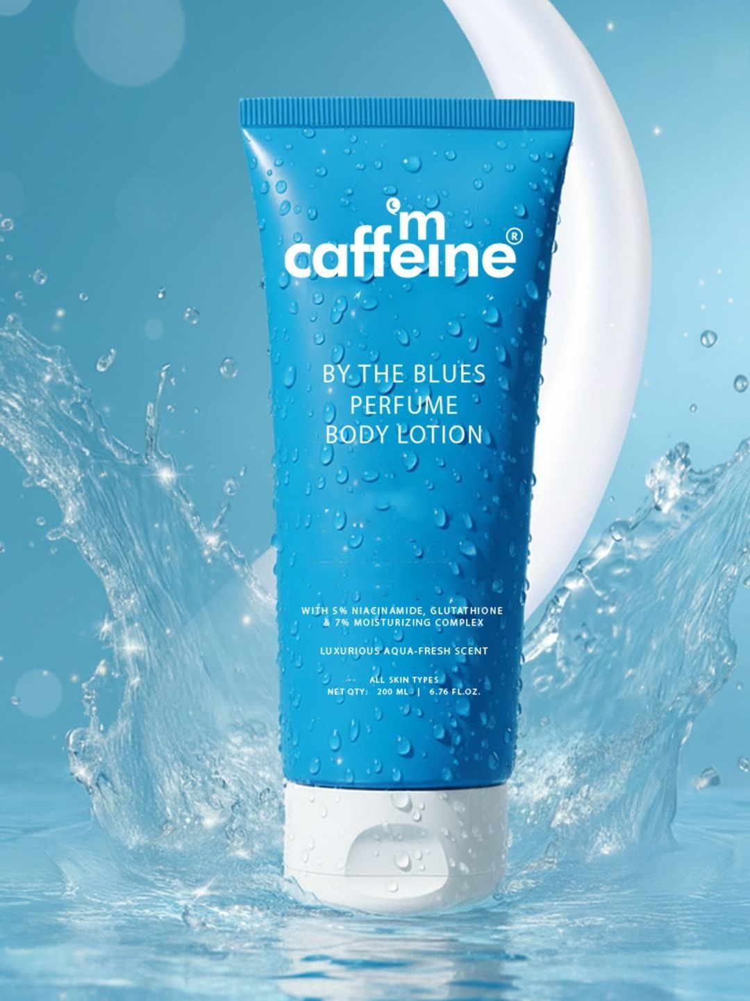MCaffeine By The Blue Perfume Body Lotion With 5% Niacinamide - 200 ml-image-0