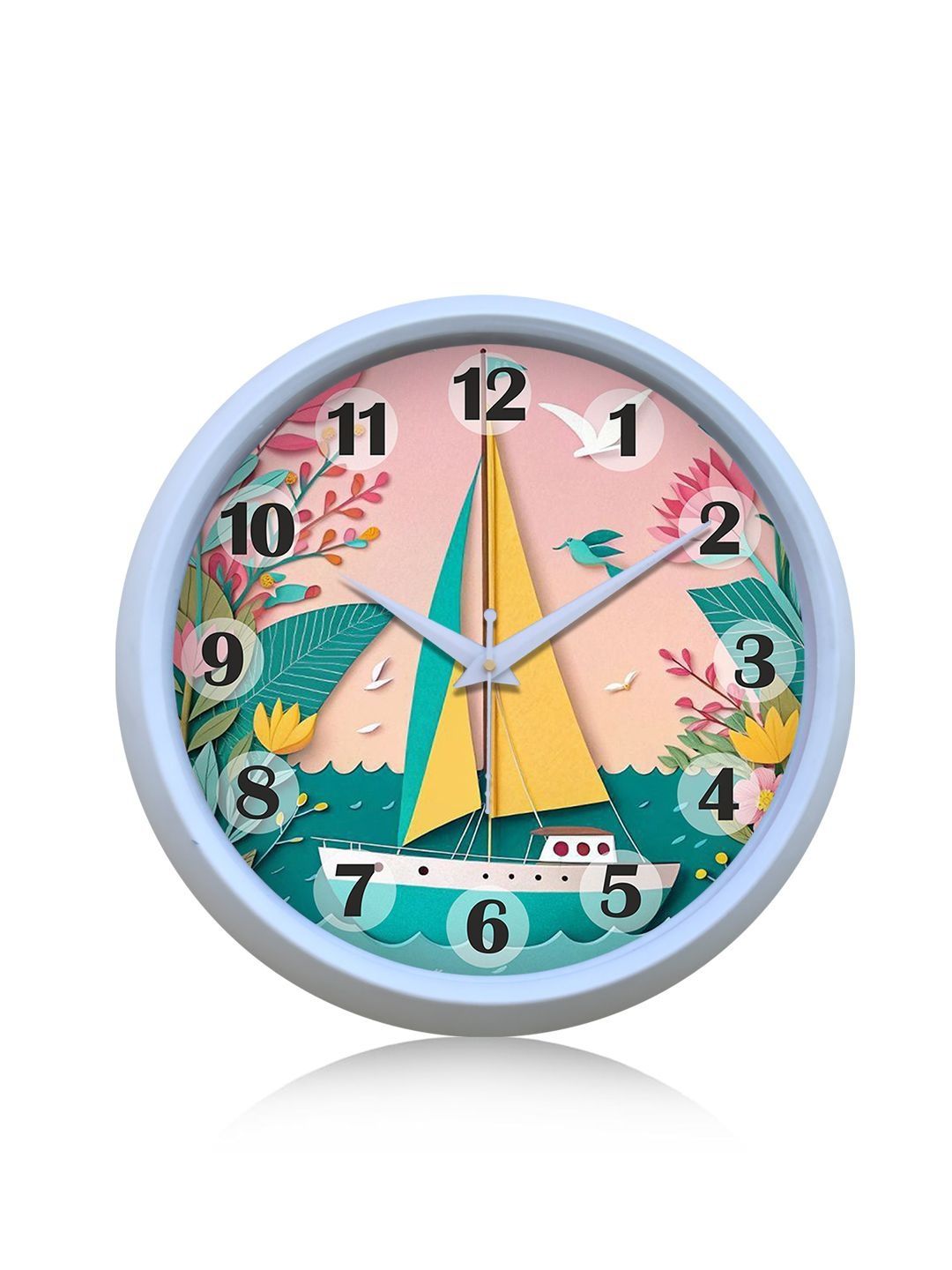 OLIVE TREE White Printed Wall Clock-picture-38
