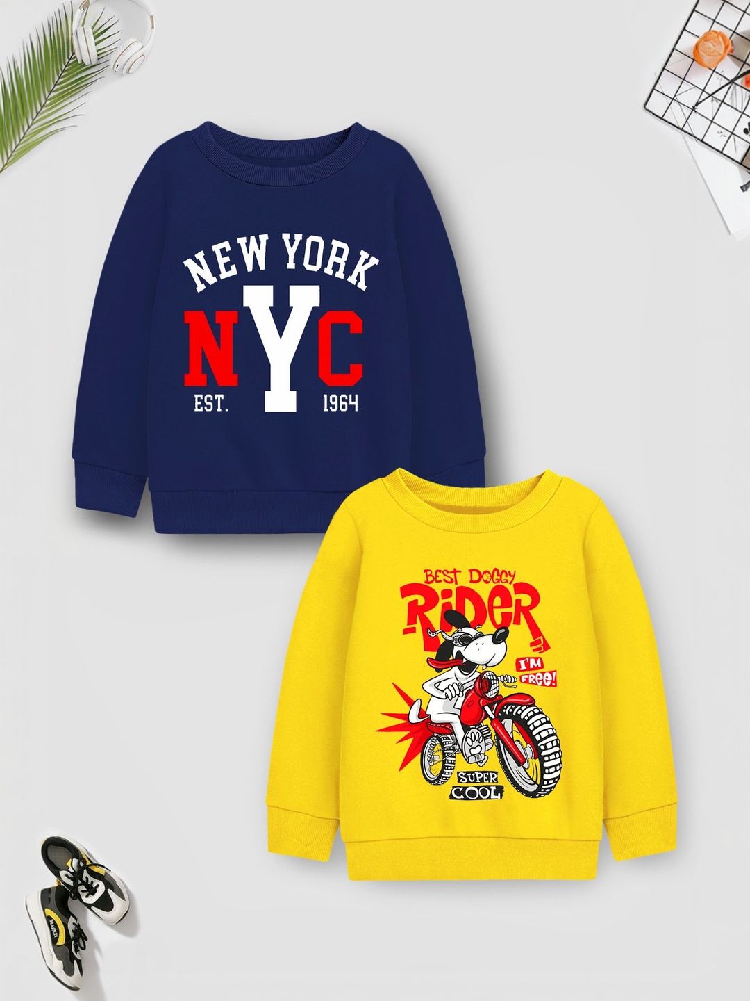 YK X Trampoline Boys Printed Sweatshirt-picture-57