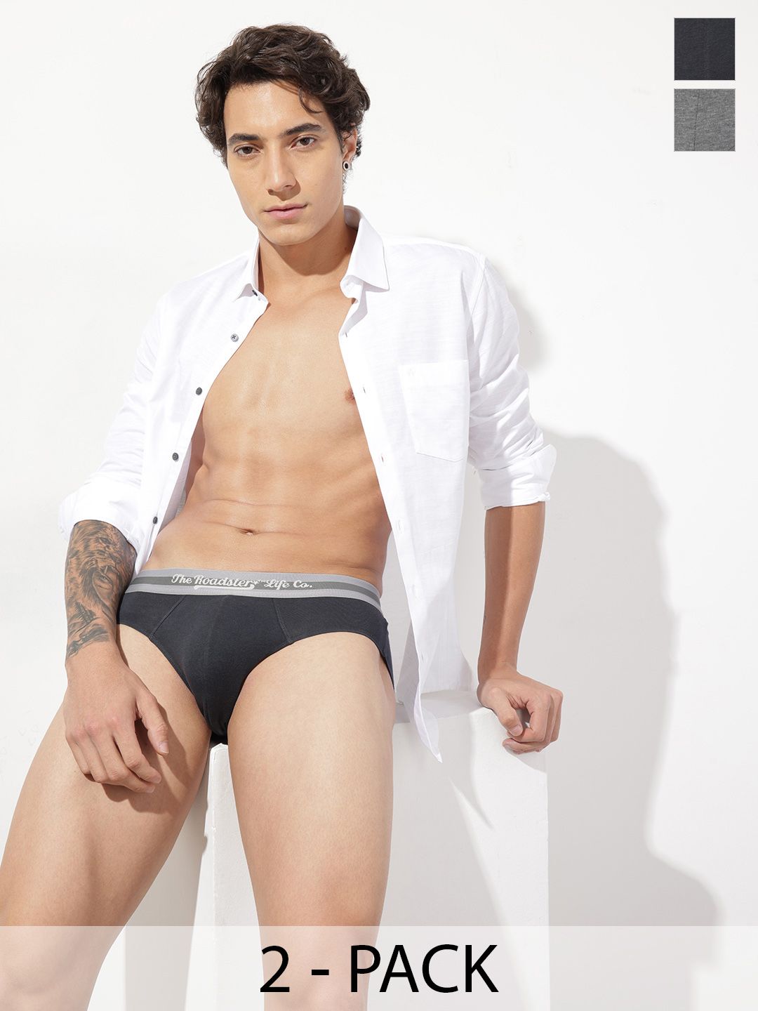 The Roadster Life Co. Pack of 2 Basic Briefs-picture-15
