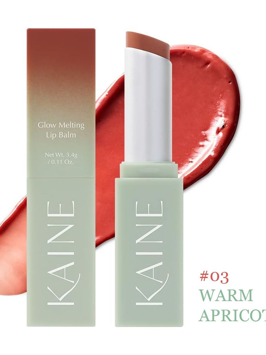 KAINE Glow Melting Moisturizing Lip Balm - Warm Apricot 03-picture-17