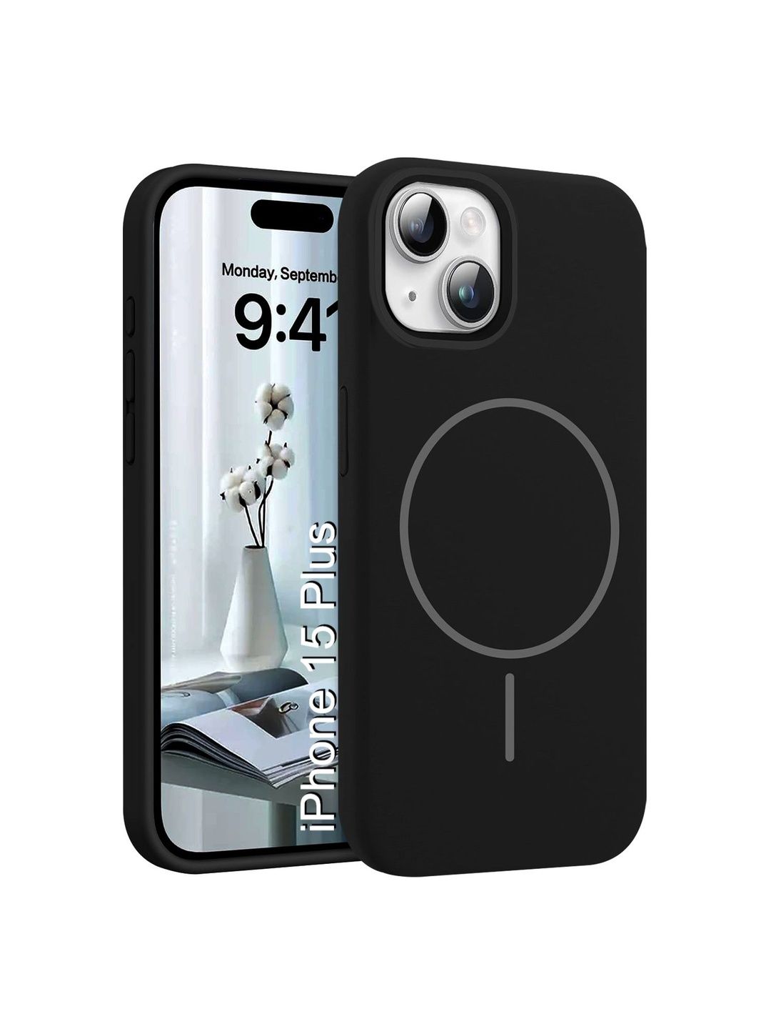 Luxury Kase Solid Printed iPhone 15 Plus Back Case Mobile Accessories-picture-27