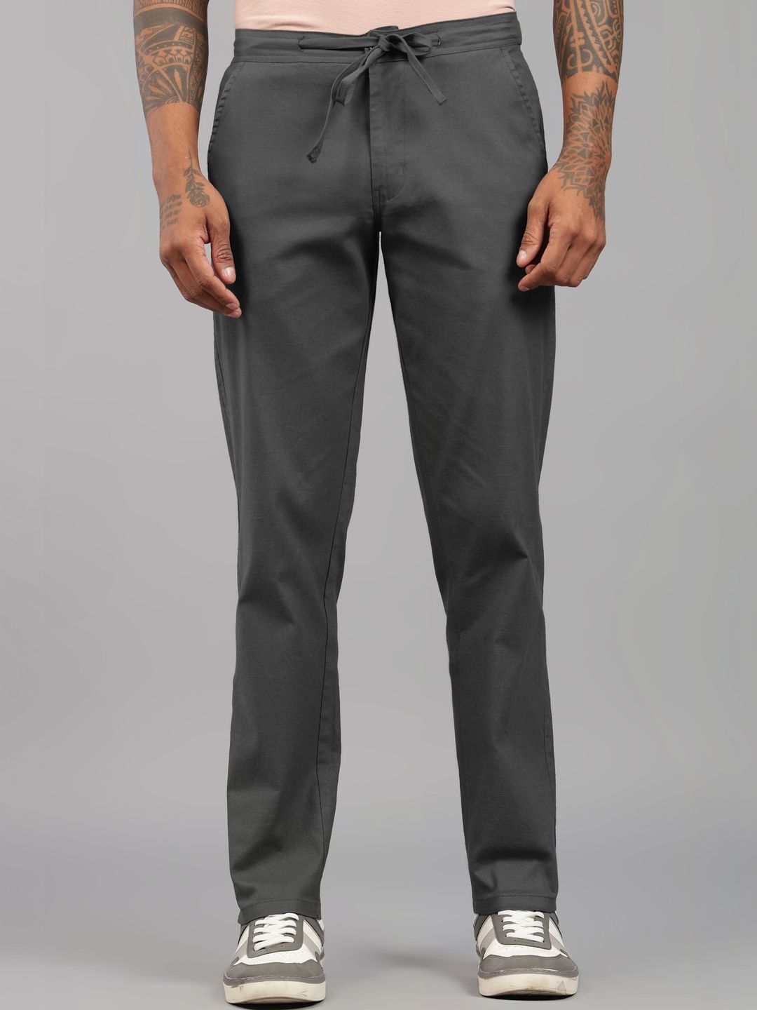 FABRIPPLE Men Original Loose Fit Easy Wash Trousers-picture-31