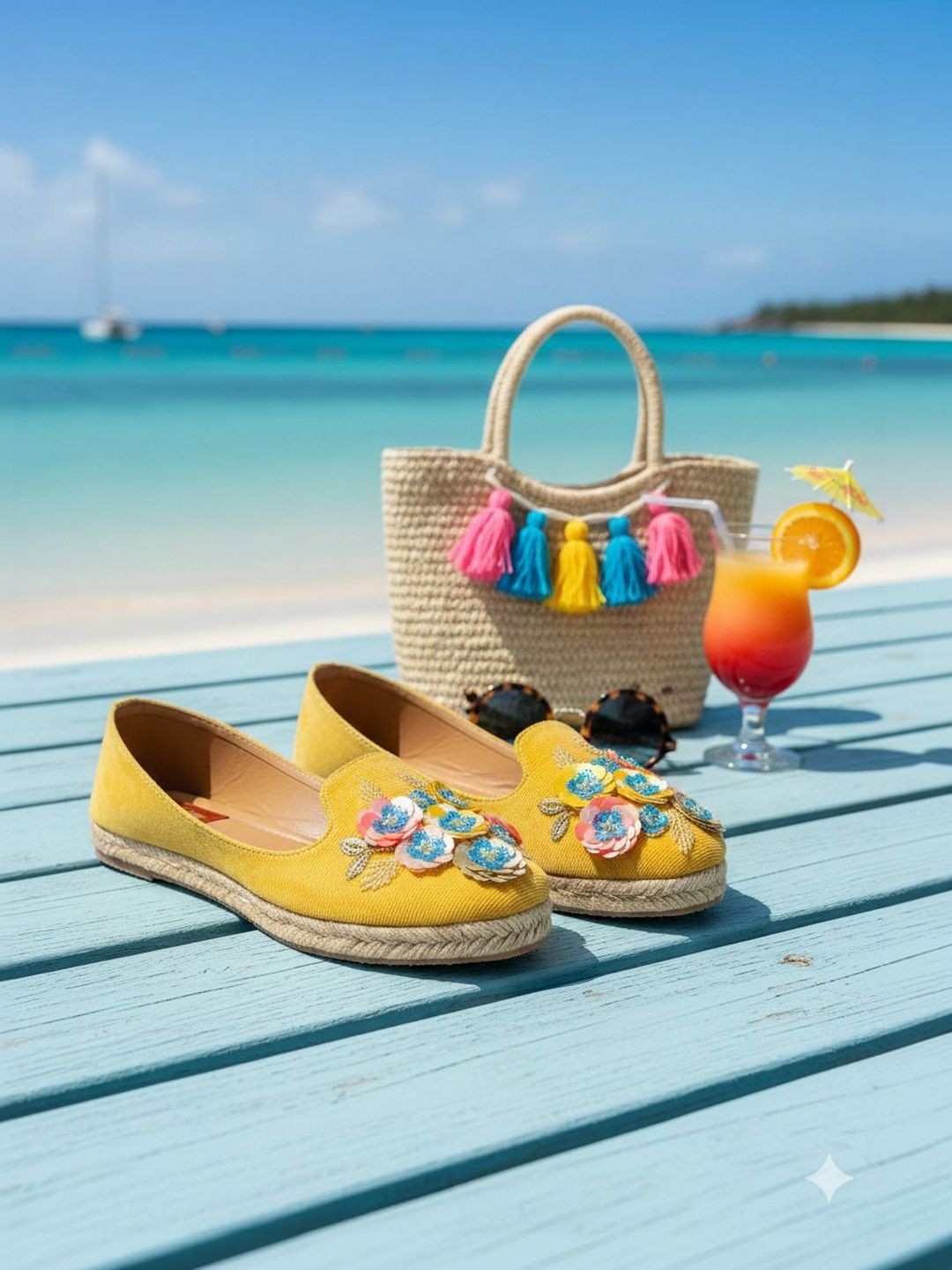 SANDAL STORIES Women Textured Loafers-picture-33